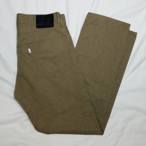 Levi's, Mens, 513 Khaki Green Jeans 32x30